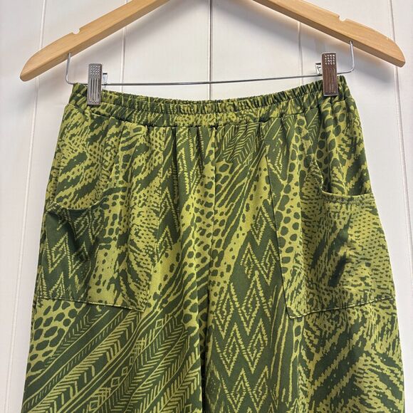 The Original Anthony Womens Boho Tribal Geometric Pants Size MP Comfy Stretchy - Picture 2 of 7